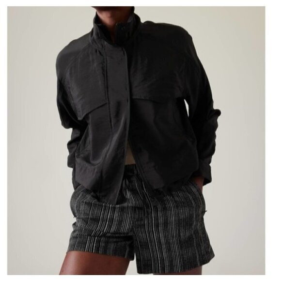 Athleta Arrival jacket in black, Size XS D23 - Picture 2 of 13